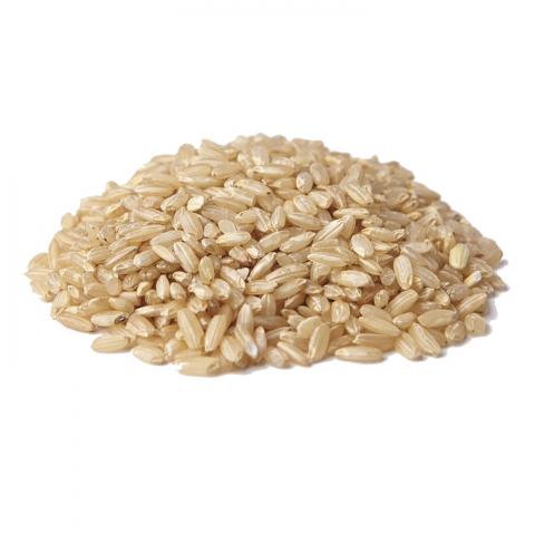 Купить рис бурый не шлифованный шелушённый, органический.  Натуральные продукты магазин